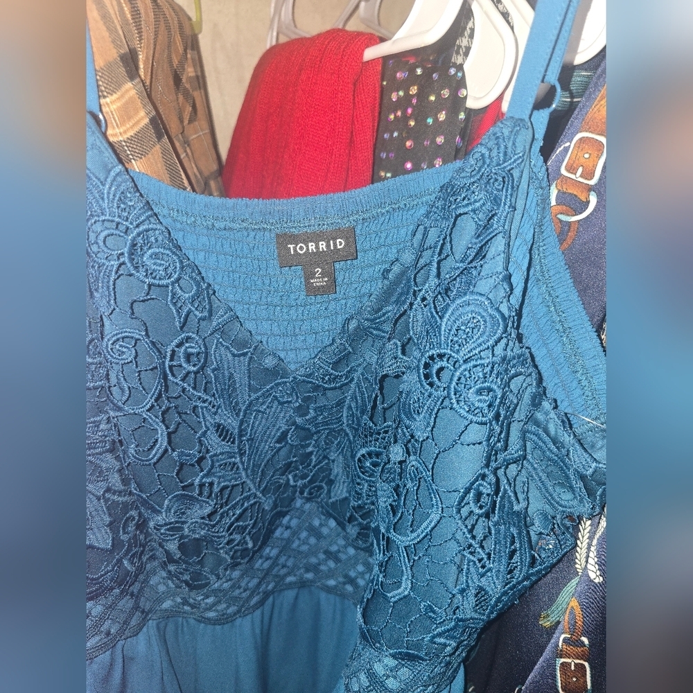 Like new Torrid 2x Babydoll Cami - Picture 4 of 5
